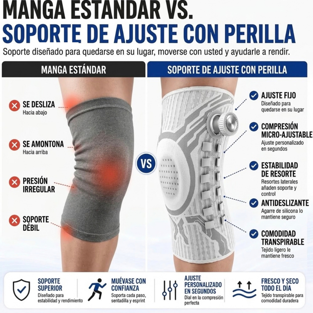 Rodillera deportiva para mas confort
